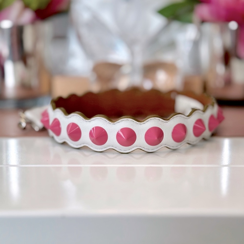 Rare Pink Studded Fendi Belt - Picture 2 of 4